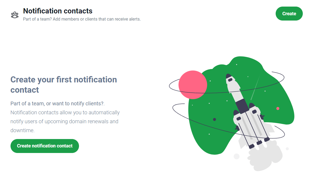Notification Contacts