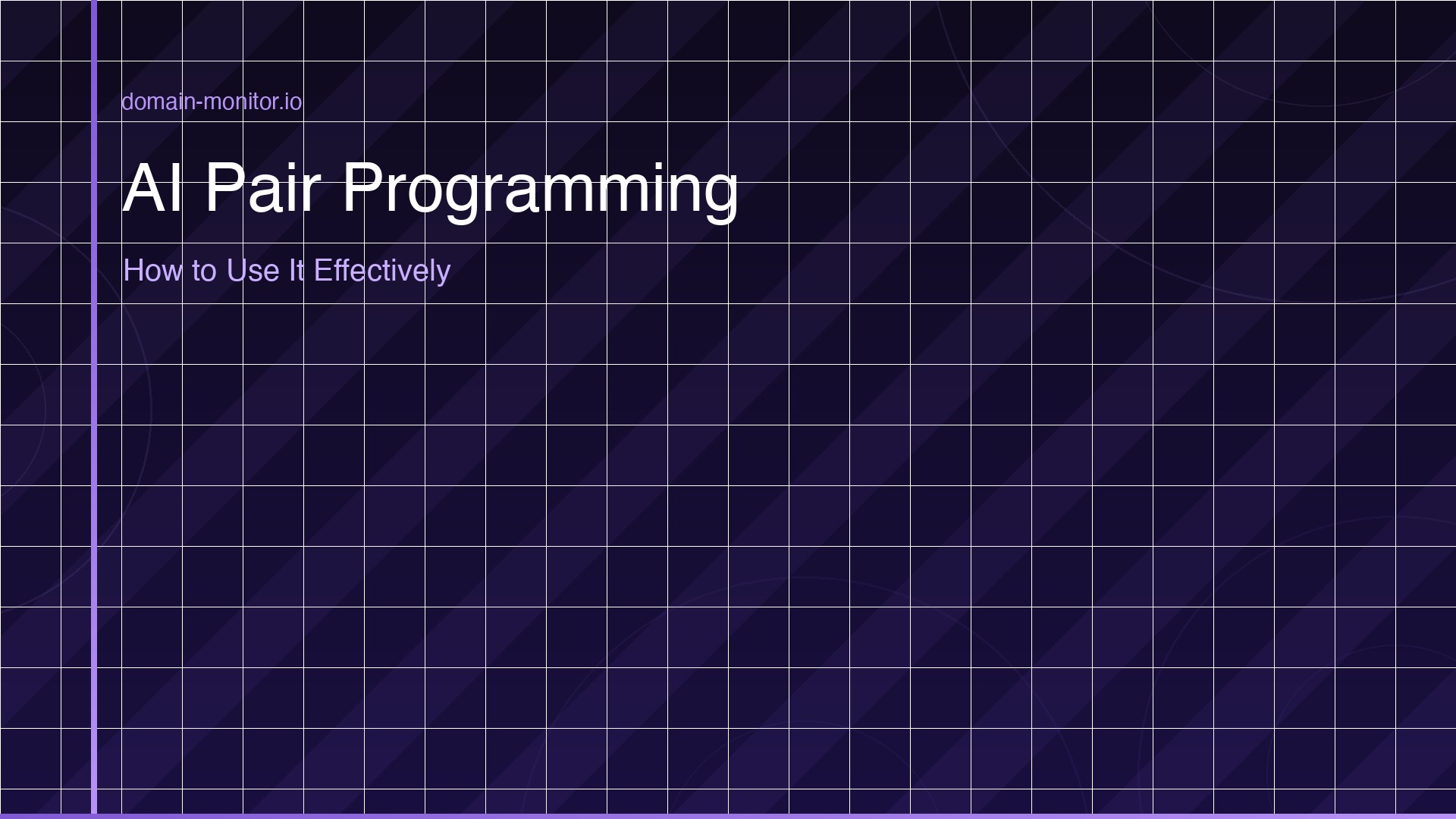 Developer at desk with AI chat panel open beside their code editor representing AI pair programming
