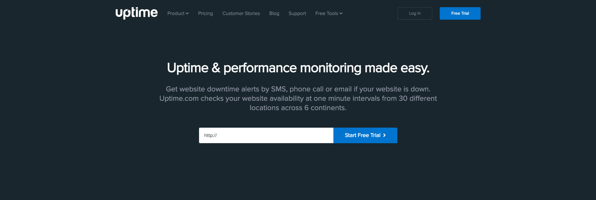 domain monitoring tool - uptime