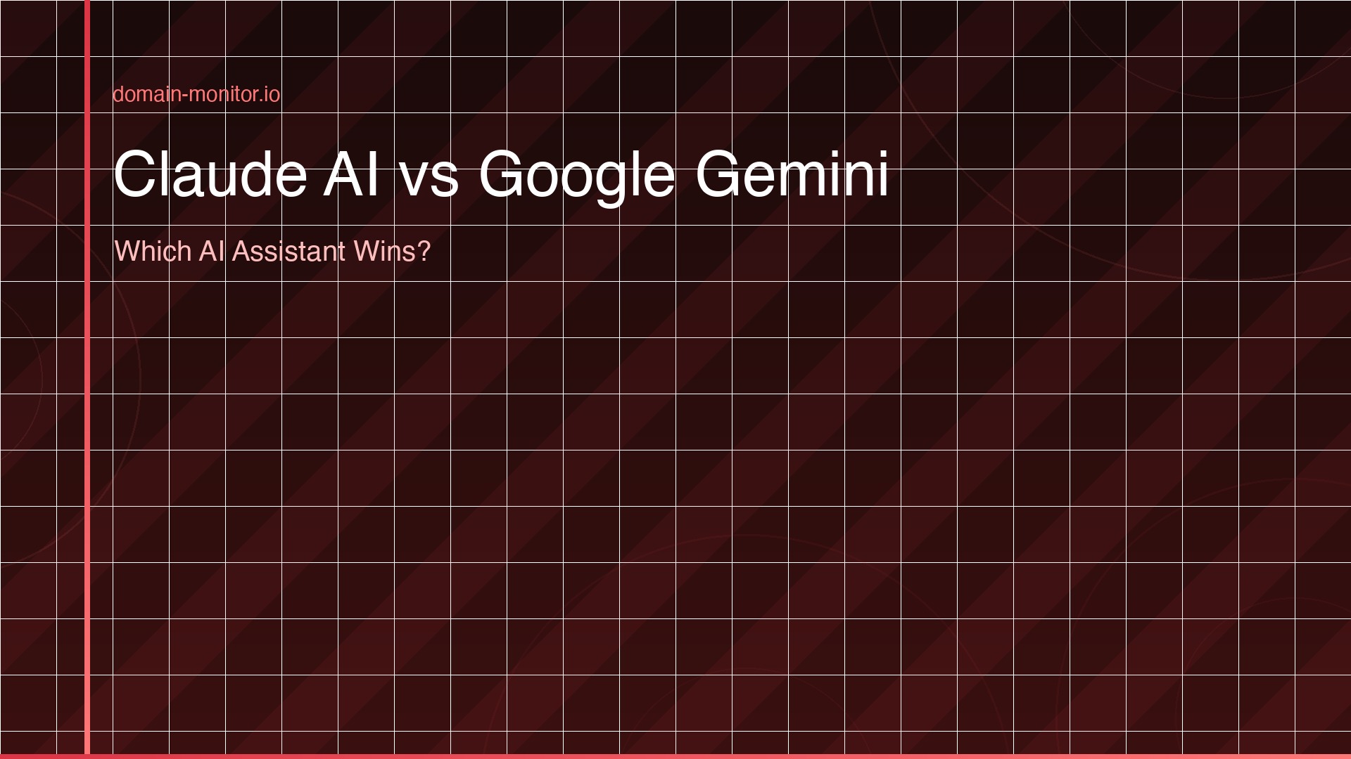 Anthropic Claude logo on left versus Google Gemini logo on right with comparison indicators