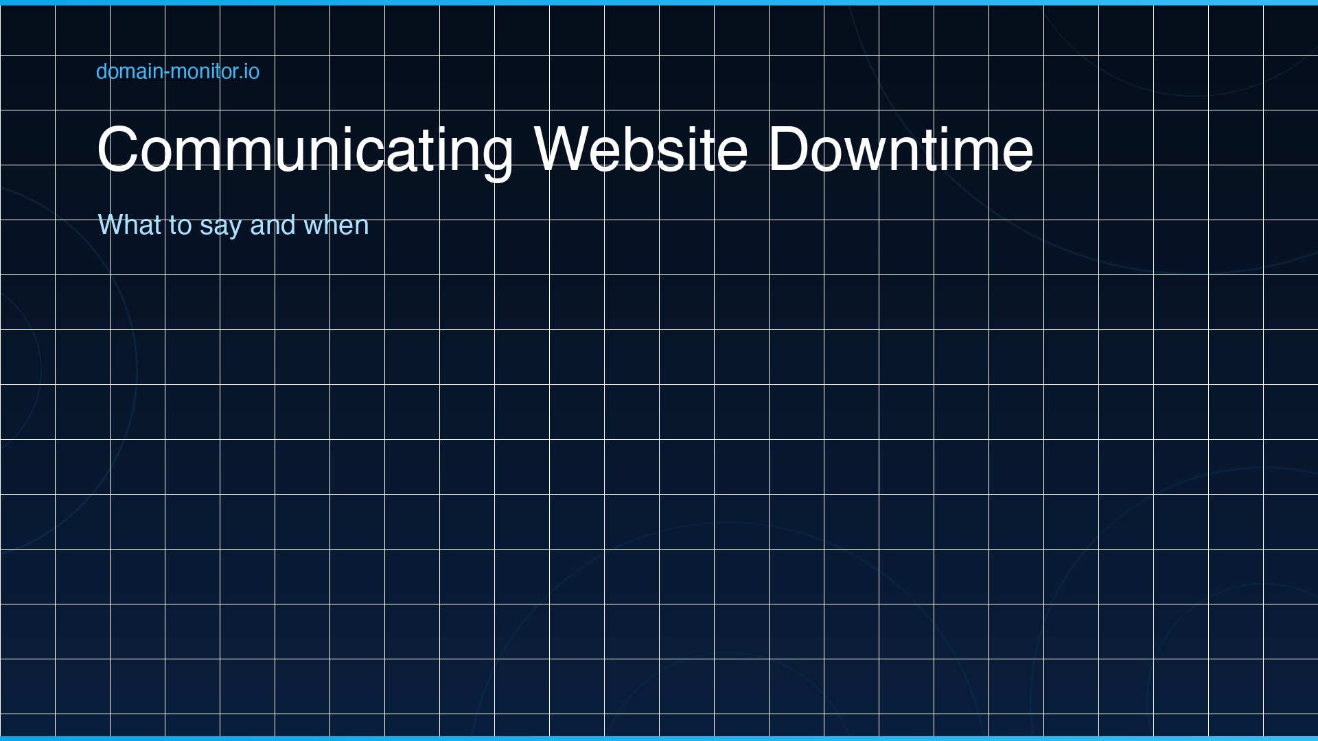 Support team member typing an incident update on a laptop with notification icons showing alerts being sent