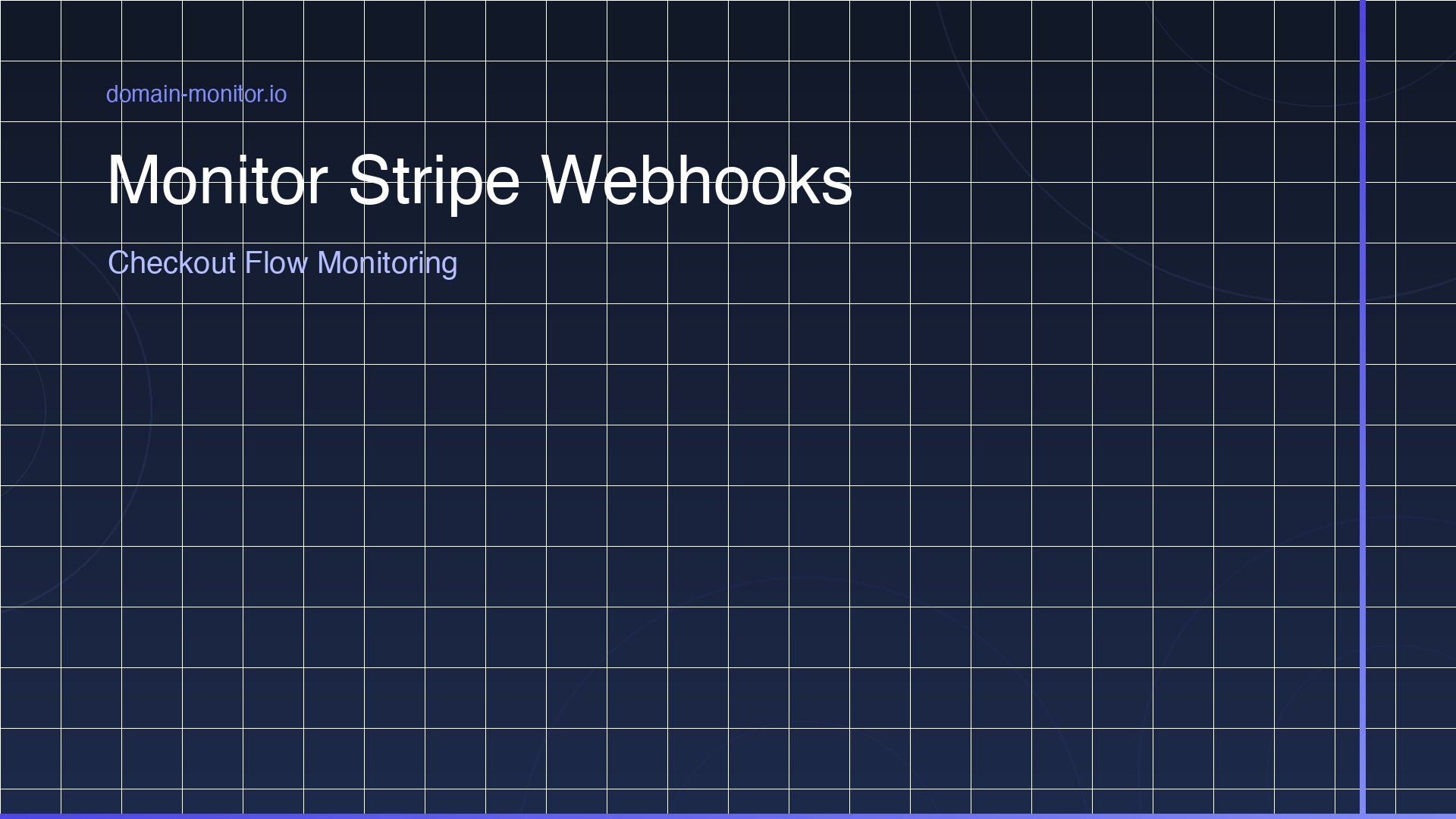 Stripe webhook event log showing delivery attempts, response codes and retry status in a developer dashboard