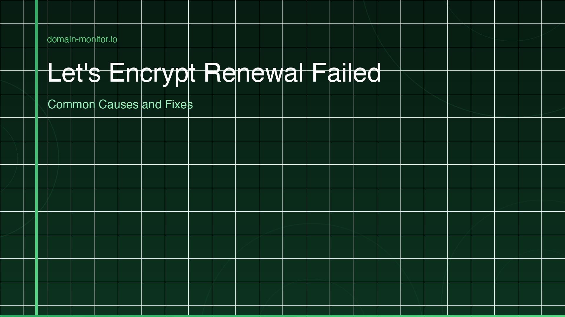 Terminal output showing Let's Encrypt certbot renewal error with ACME challenge failure and permission denied messages