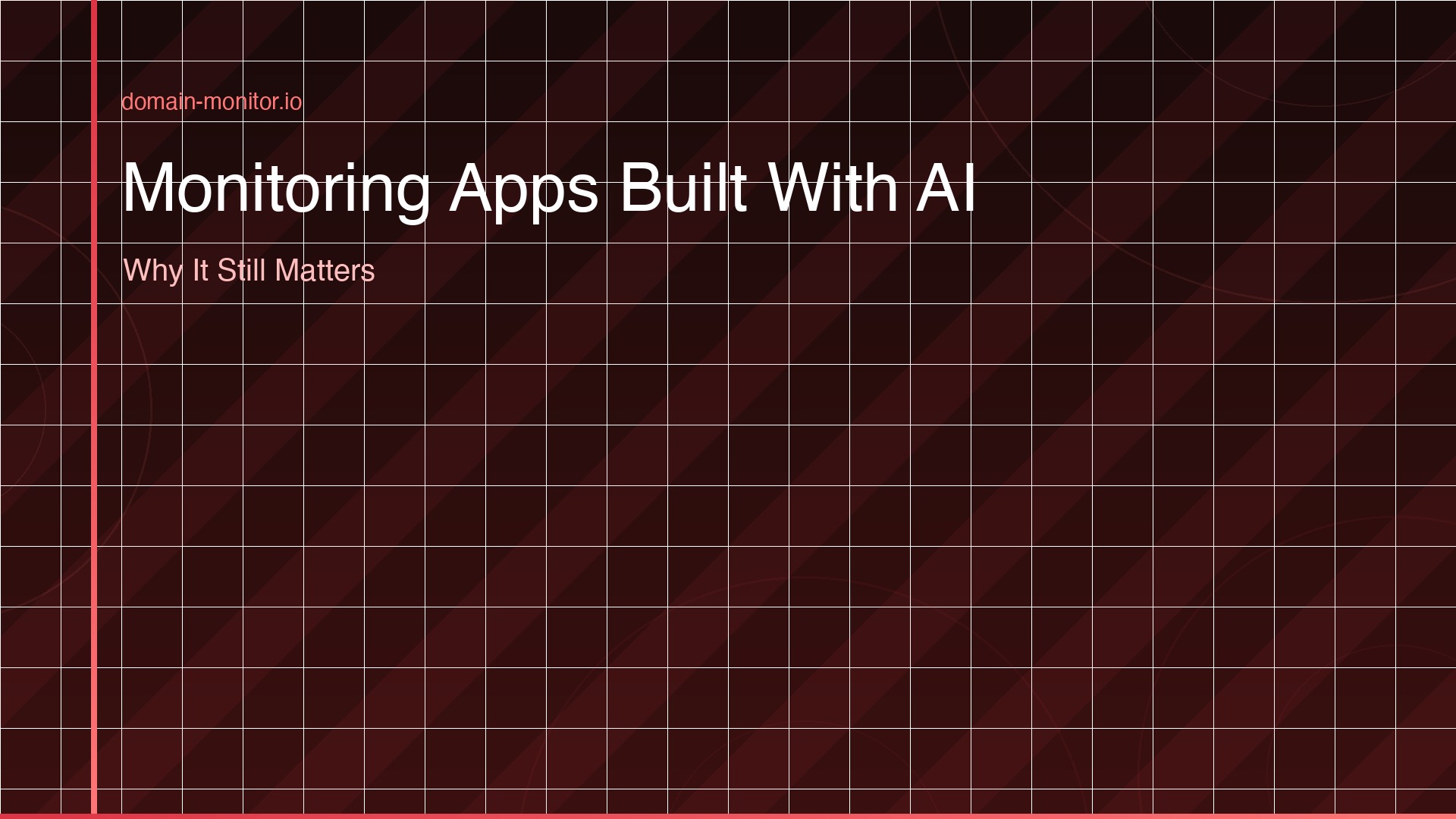 AI code editor screen with a monitoring dashboard showing uptime status alongside it