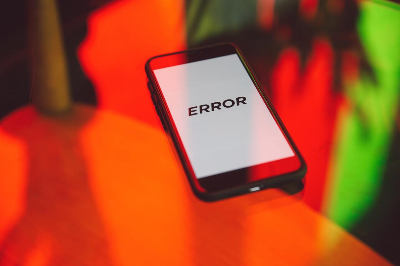 what are the most common error codes