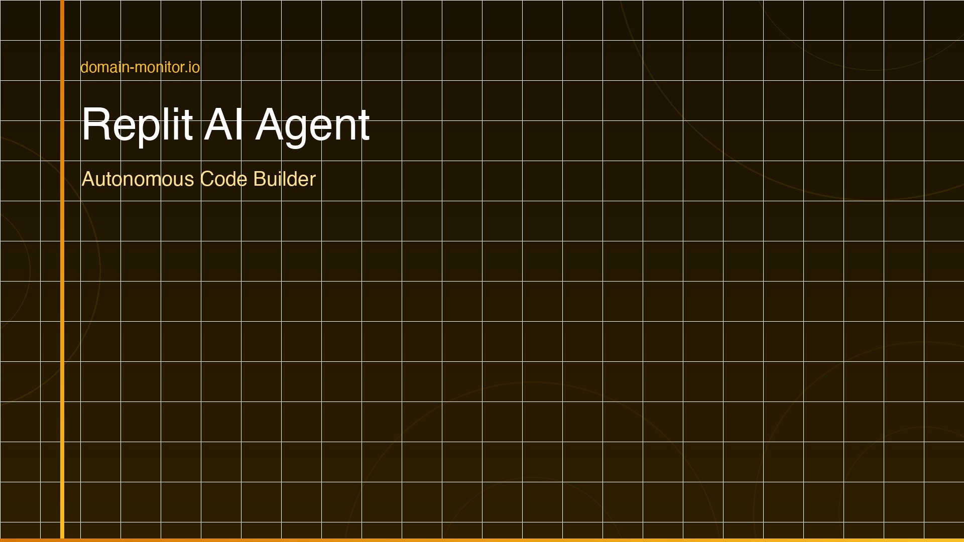 Replit AI Agent interface showing autonomous code generation and file creation steps