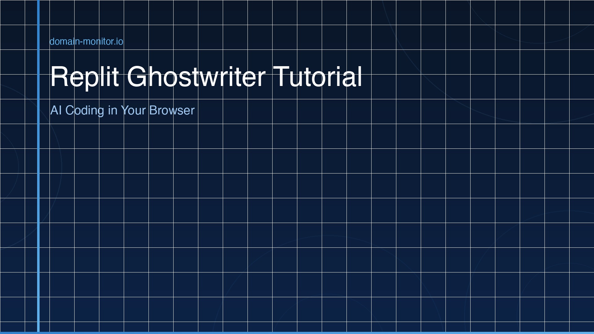 Replit Ghostwriter interface in browser showing AI code completions and chat panel