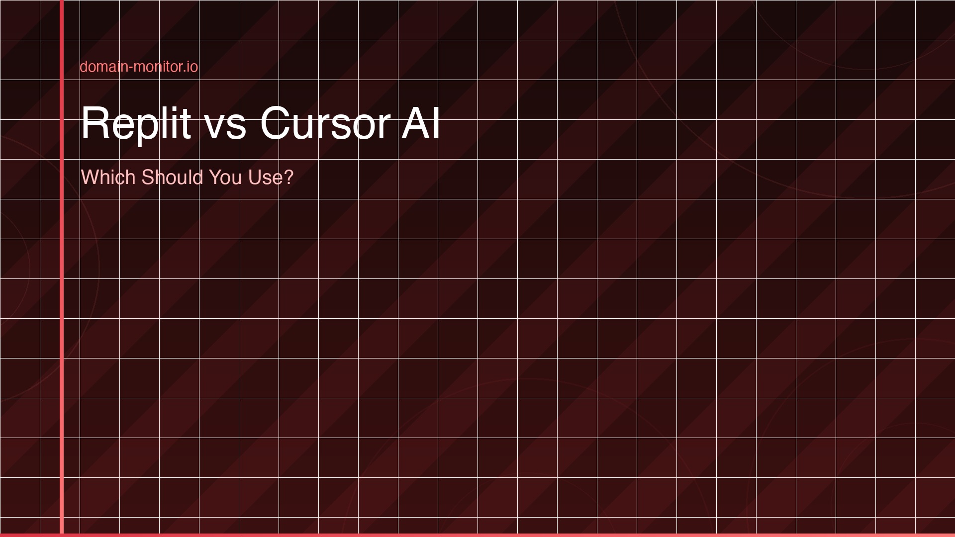 Replit browser IDE on the left and Cursor AI desktop editor on the right side by side