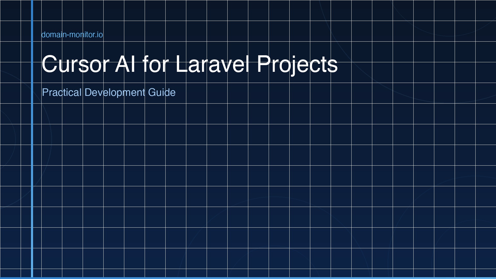 Laravel logo alongside Cursor AI editor showing PHP code with AI suggestions