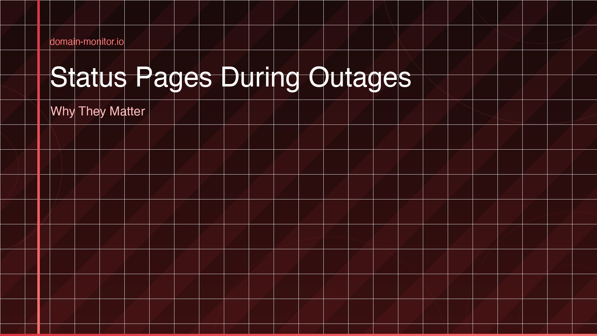 Status page showing active incident with timeline updates, affected components and subscriber notification count during an outage